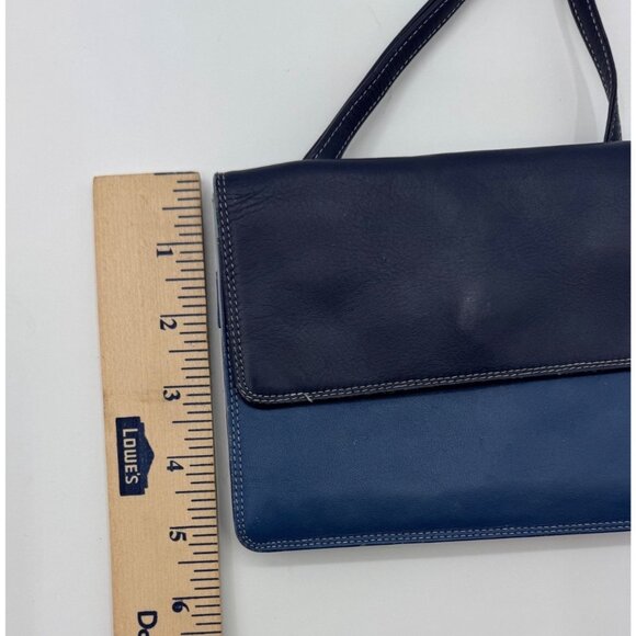 Mywalit Small Leather Travel Organizer Crossbody Wallet Purse With Adjustable St - Picture 8 of 15